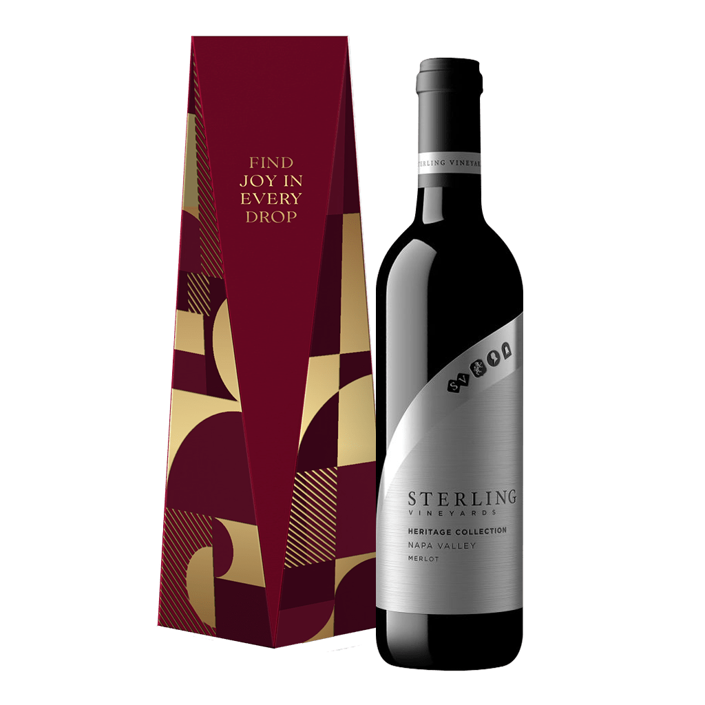 美國 史達琳 納帕谷梅洛紅酒禮盒 || Sterling Vineyards Napa 2019 Gift Set