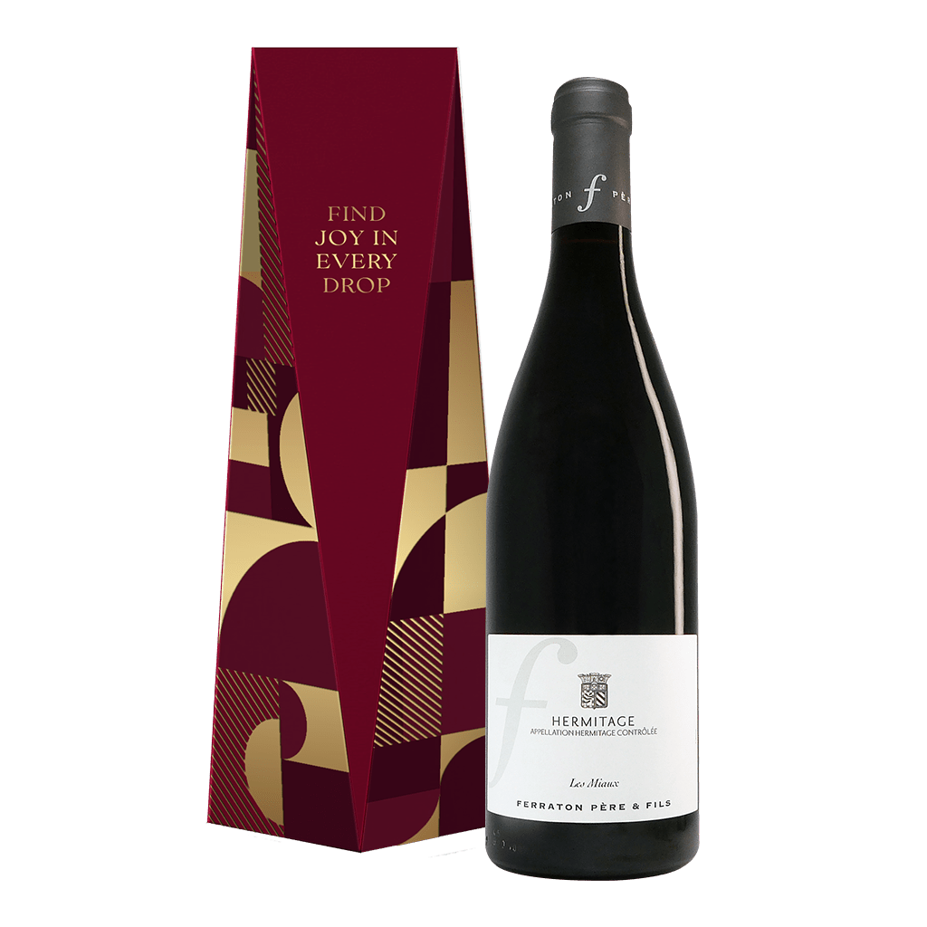 法國 菲拉頓 艾米達吉米優紅酒禮盒 ||  Ferraton Père Et Fils Hermitage Les Miaux 2020 Gift Set