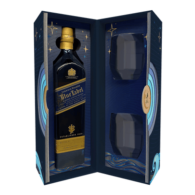 約翰走路 藍牌 2025春節杯組禮盒 || Johnnie Walker Blue Label 2025 CNY Limited Edition 威士忌 Johnnie Walker 約翰走路