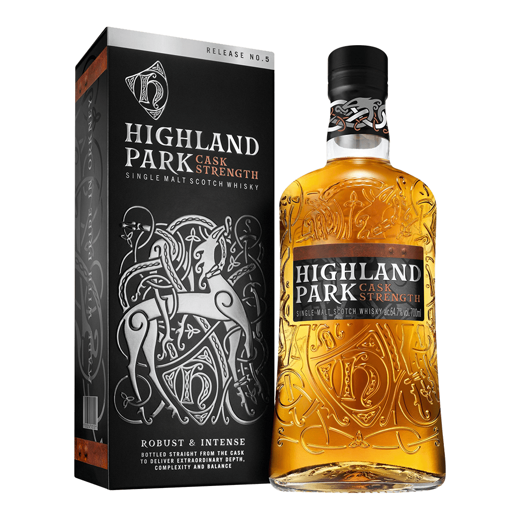 高原騎士 原酒 NO.5 || Highland Park Cask Strength Release NO.5