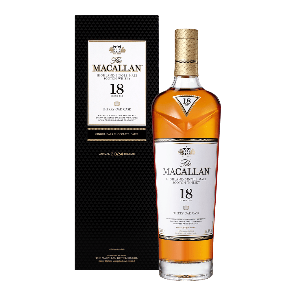 麥卡倫 18年雪莉桶 (2024年) || The Macallan Sherry Oak 18Y (2024)