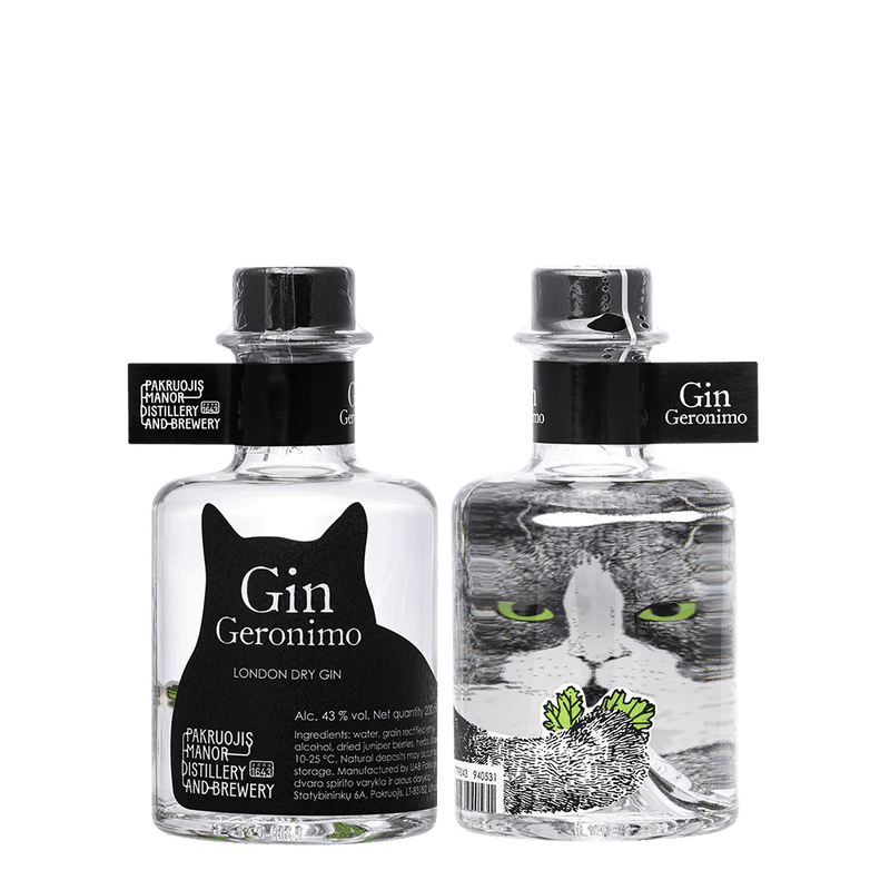 貓迷倫敦琴酒 (200ml) || Geronimo London Dry Gin (200ml)