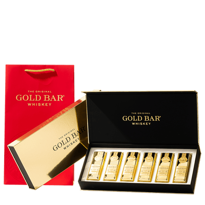 美金條納帕谷紅酒桶威士忌 迷你酒禮盒 || The Original Gold Bar Whiskey Mini Size Limited Gift Set 威士忌 Gold Bar Distillery