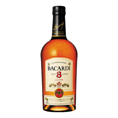 百家得陳釀8年蘭姆酒 || Bacardi 8 Rum 調烈酒 Bacardi 百家得